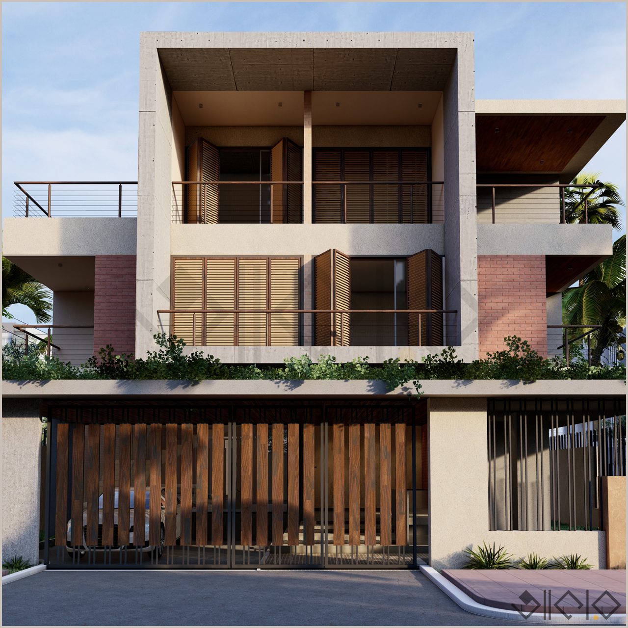 4O.4O Residence — residential building by Studio Akaar, Dhaka, Bangladesh (3 of 4)