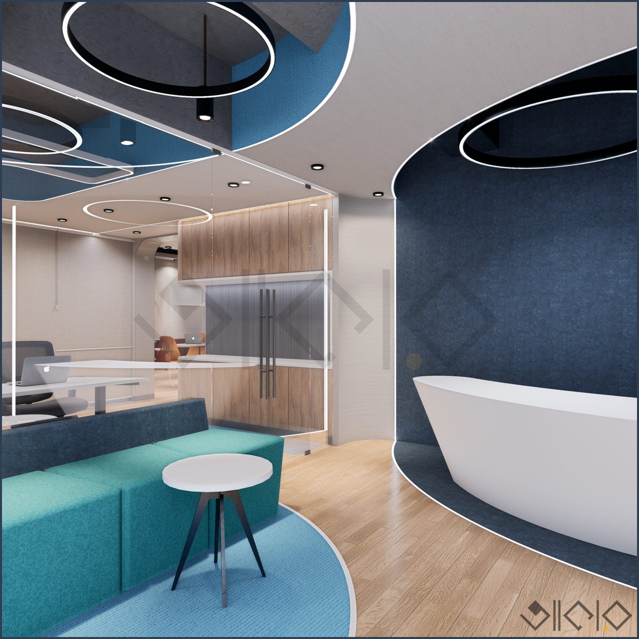 AC World Ltd Banani Office — commercial interior by Studio Akaar