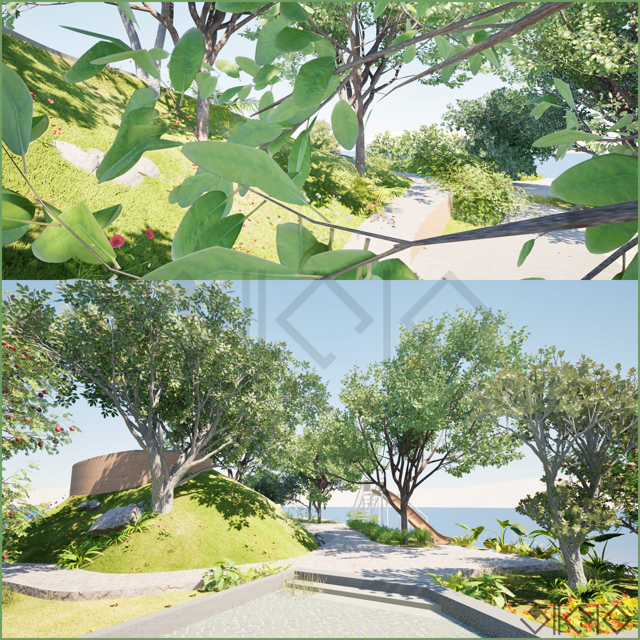 Hilly Landscape — landscape design by Studio Akaar, Dhaka, Bangladesh (3 of 5)