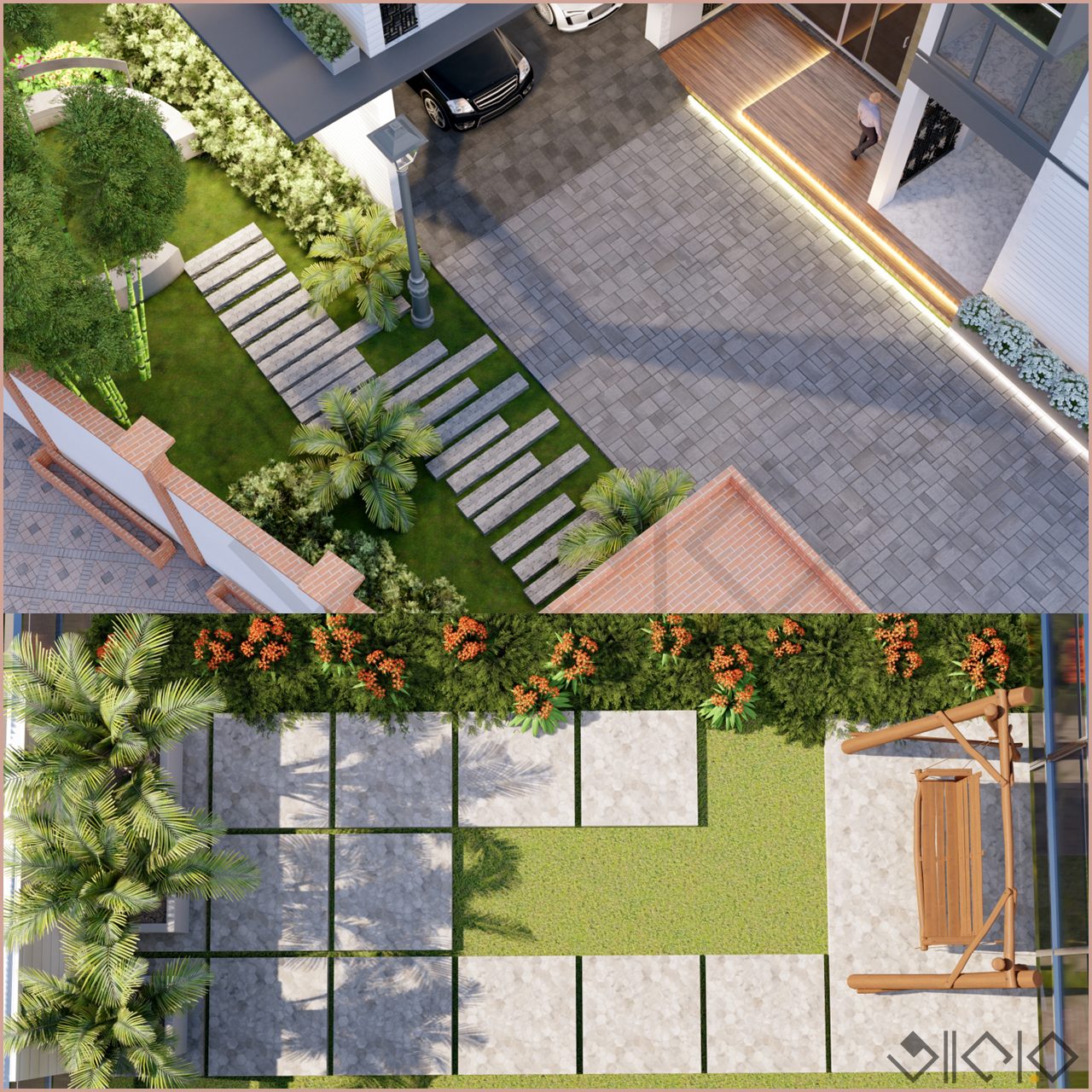 Mr. Boby Residence — landscape design by Studio Akaar