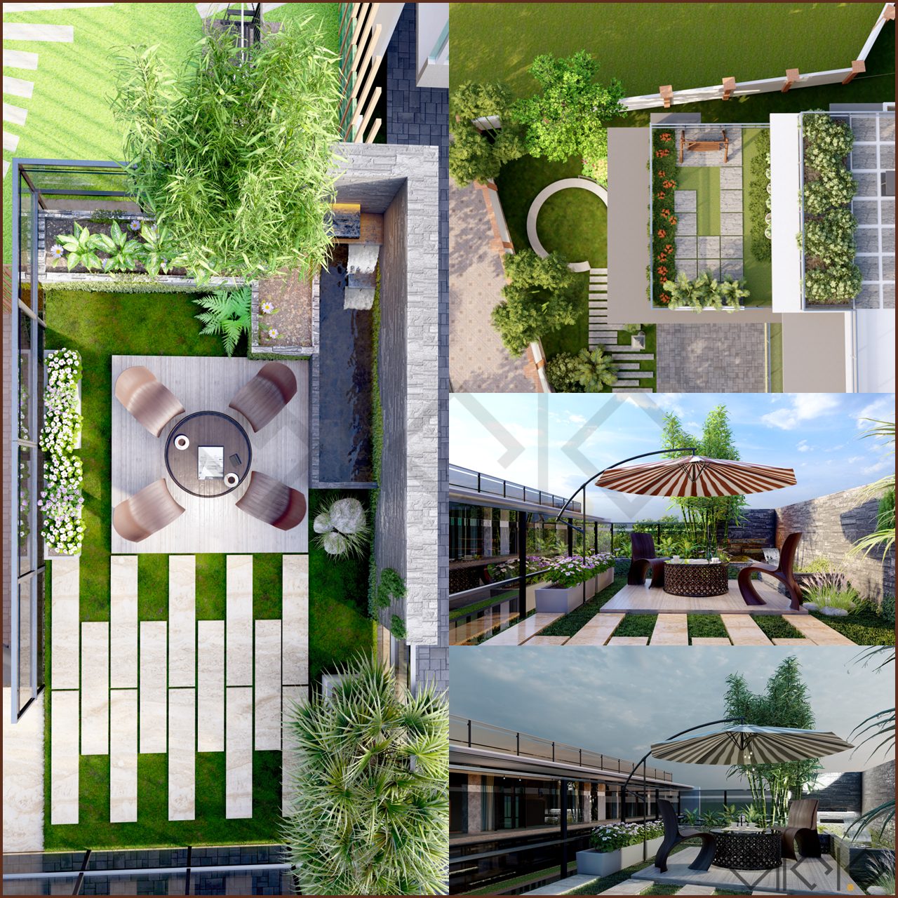 Mr. Boby Residence — landscape design by Studio Akaar, Dhaka, Bangladesh (4 of 6)