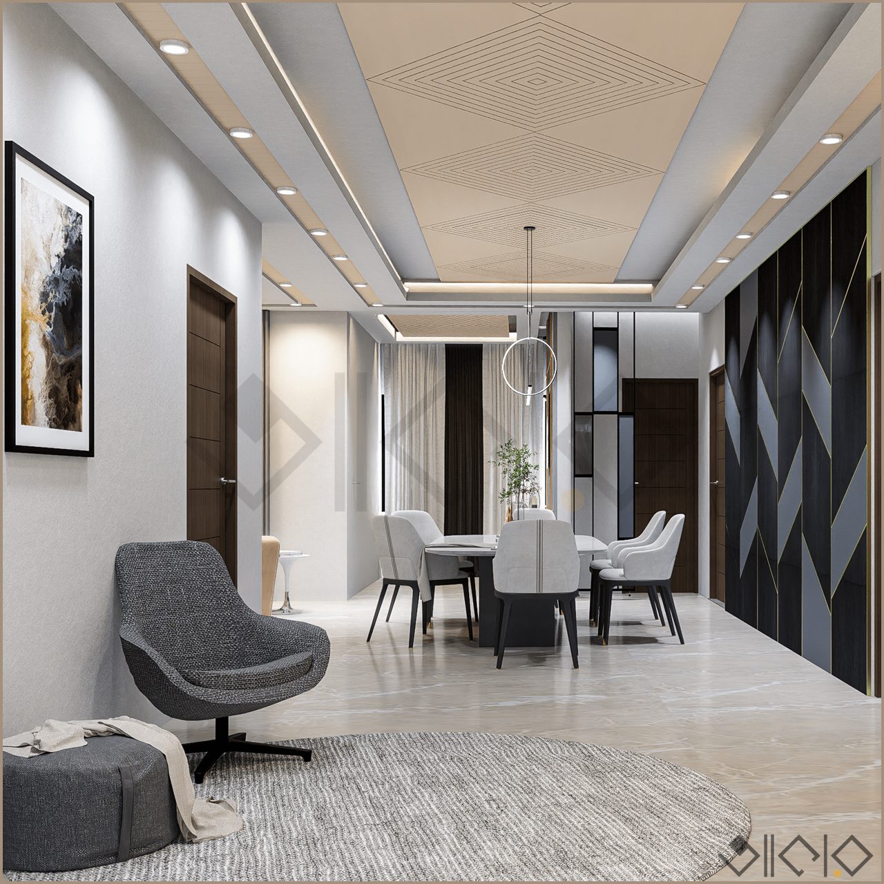 Mr. Din Mohammad Residence — residential interior by Studio Akaar, Dhaka, Bangladesh (5 of 7)