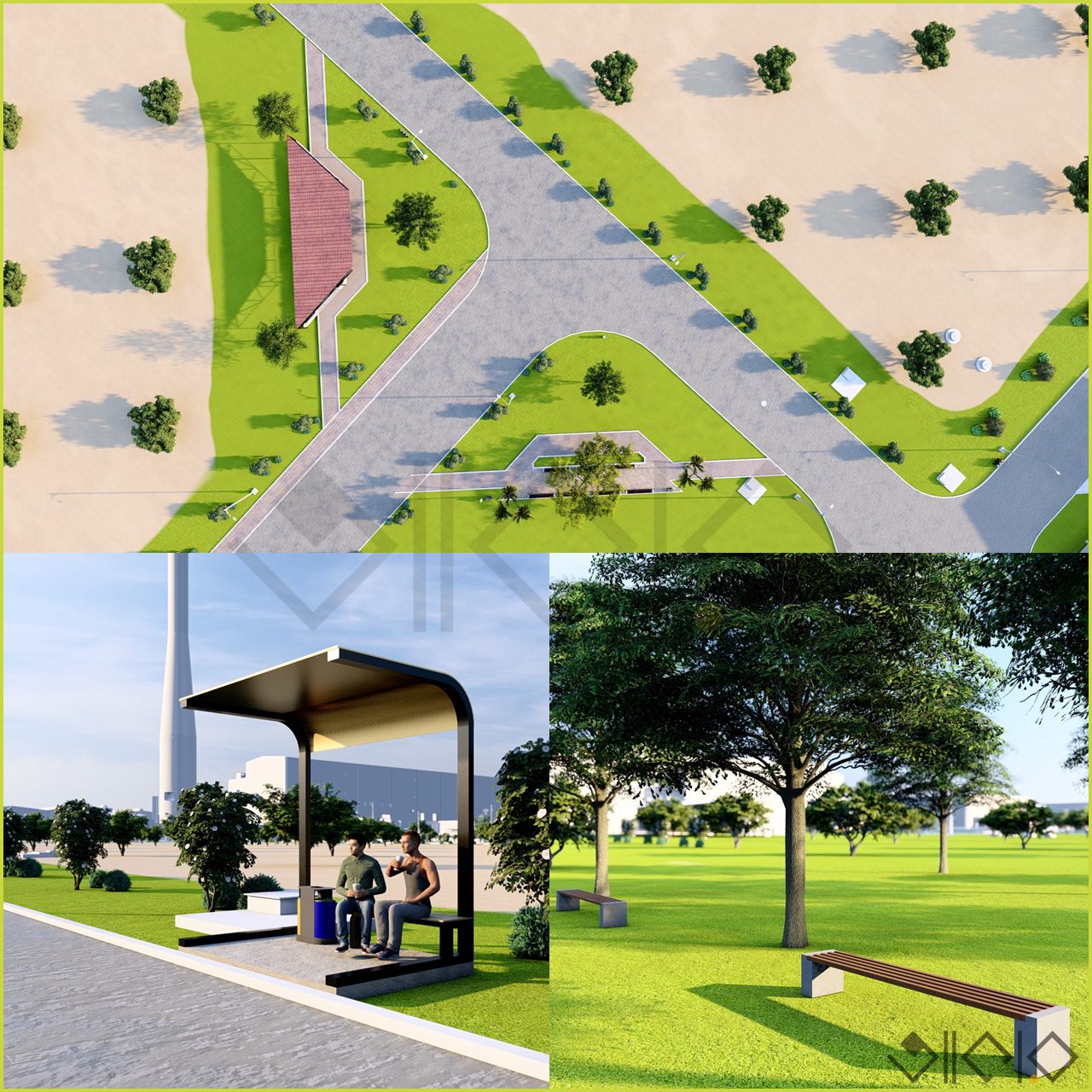 MTb 1200 MW powerplant — landscape design by Studio Akaar, Dhaka, Bangladesh (5 of 6)