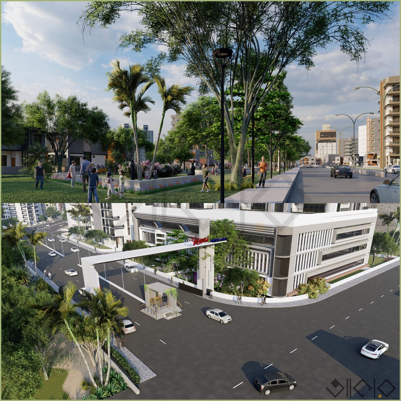 Residential Area — public space design by Studio Akaar, Dhaka, Bangladesh (3 of 7)